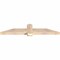 Ekena Millwork Eugene Smooth Timber Gable Bracket, Douglas Fir, 60"W x 12"H x 3 1/2"D x 5 1/2"F, 5/12 Pitch GBW060X12X0406EUG00SDF - alternate 3